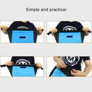 Outdoor Folding Double Shoulder Bag Dry Sack PVC Waterproof Backpack, Capacity: 25L (Red)