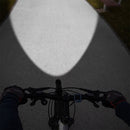 5W Mountain Bike Headlight Charging Zoom Glare Waterproof Flashlight Set Car Headlight + Taillight (Set Five)