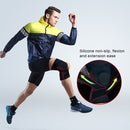 Sports High Elastic Shockproof Non-slip Silicone Knee Support Guards with Pressure Strip Size: M