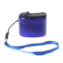 Outdoor Emergency Portable Hand Power Dynamo Hand Crank USB Charging Charger(Blue)