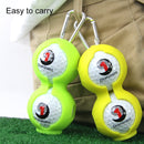 2 PCS Golf Silicone Double-ball Protective Sleeve (Red)