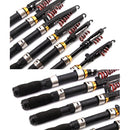 30cm Portable Telescopic Sea Fishing Rod Mini Fishing Pole, Extended Length : 1.0m, Black Tube-type Reel Seat