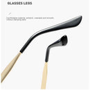 Men Fashion UV400 Polarized Sunglasses (Black + Grey)