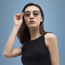 Original Xiaomi Youpin SM086-0205 TS Geometric Sunglasses (Cyan Sea Blue)