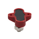 Single Heavy-Duty Terminal Studs Red M10 Bus Bar for Car / RV / Boat