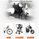 Floveme Universal Bicycle Mobile Phone Holder, Suitable for 4.0-6.3 inch Mobile Phones, For iPhone, Samsung, Huawei, Xiaomi, Lenovo, Sony, HTC and Other Smartphones(Black)