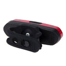 AQY-096 IPX4 Detachable USB Rechargeable Dual Color LED Bike Taillight (White & Red)