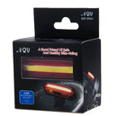 AQY-096 IPX4 Detachable USB Rechargeable Dual Color LED Bike Taillight (White & Red)