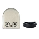 3 PCS 8-12mm Flat Bottom Matte Polished 201 Stainless Steel Fixed Clip Railing Glass Wood Layer Board Clamp Bracket