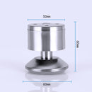 5 PCS Stainless Steel Wire Drawing Thickened Column Sofa Furniture Cabinet Foot, Height: 60mm