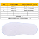 Fashion Children PVC Non-slip Waterproof Thick-soled Shoe Cover Size: L(Baby Blue)