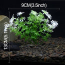 Artificial Tree Plant Grass Figurines Miniatures Aquarium Fish Tank Landscape, Small Size: 9.0 x 13.0cm