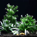 Artificial Tree Plant Grass Figurines Miniatures Aquarium Fish Tank Landscape, Small Size: 9.0 x 13.0cm