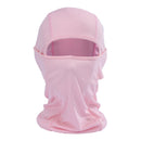 Balaclava Style Unisex Elastic Biking Head Mask(Pink)