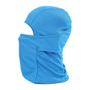 Balaclava Style Unisex Elastic Biking Head Mask(Blue)