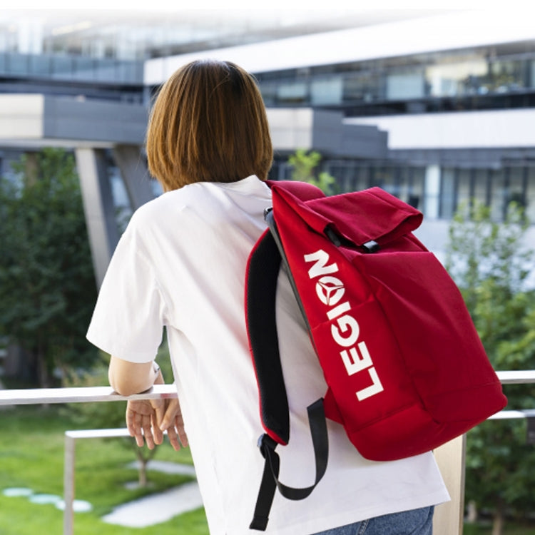 Lenovo LEGION C1 Multi-function Backpack Shoulders Bag for 15.6 inch Laptop / Y7000 / Y7000P (Red)