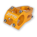 ZTTO Cycling Accessories MTB Bike Handlebar Stem Suitable for 31.8mm(Yellow)