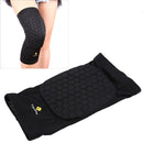 1 PC Beehive Shaped Sports Collision-resistant Lycra Elastic Knee Support Guard, Short Version, Size: L(Black)