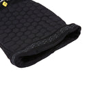 1 PC Beehive Shaped Sports Collision-resistant Lycra Elastic Knee Support Guard, Short Version, Size: L(Black)