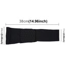 1 PC Beehive Shaped Sports Collision-resistant Lycra Elastic Elbow Support Guard, Size: M(Black)