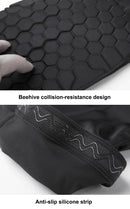 1 PC Beehive Shaped Sports Collision-resistant Lycra Elastic Elbow Support Guard, Size: M(Black)