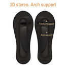 5 PCS Women 3D Arch Invisible Socks Sponge Arch Support Non-slip Massage Boat Socks, Size: 23cm, Color Random Delivery