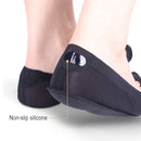 5 PCS Women 3D Arch Invisible Socks Sponge Arch Support Non-slip Massage Boat Socks, Size: 23cm, Color Random Delivery
