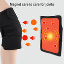 2 PCS 035 Self-heating Knee Pads Adjustable Magnetic Knee Pads (Black)