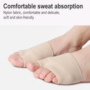 2 PCS 027 Oblique Thread Foot Guard Forefoot Pad Non-slip Split Toe Cover