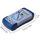 ANENG A830L Handheld Multimeter Household Electrical Instrument(Yellow Blue)