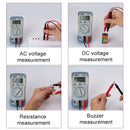 ANENG A830L Handheld Multimeter Household Electrical Instrument (Yellow Grey)