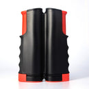 REGAIL Retractable Portable Table Tennis Net Rack(Black Red)