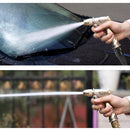 25FT 2.5m Car High Pressure Washing Tool Telescopic Water Pipe Set(Blue)