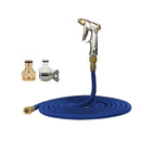 25FT 2.5m Car High Pressure Washing Tool Telescopic Water Pipe Set(Blue)