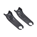 For Xiaomi M365 Electric Scooter Front Fork Left Right Plastic Replacement Parts(Black)
