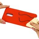 Ultra-thin Liquid Silicone Dropproof Protective Case for OnePlus 7 Pro (Red)