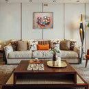 1 x Children's Drawings Printing Oil Painting Frameless Simple Atmosphere