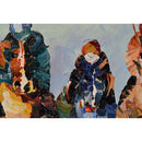 1 pcs Perfect Oil painting Sword and horse Painting Home Decoration 20*24 New