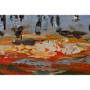 1 pcs Perfect Oil painting Sword and horse Painting Home Decoration 20*24 New