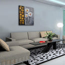 1 x Abstract  Mixed Color Printing Oil Painting Frameless Simple Atmosphere