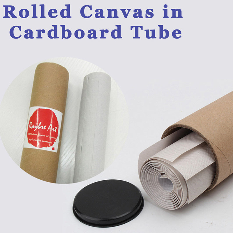 1 x Abstract  Mixed Color Printing Oil Painting Frameless Simple Atmosphere