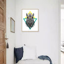 1x Owl Dreamcatcher Printing Oil Painting Home Decration Hot