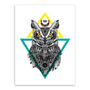 1x Owl Dreamcatcher Printing Oil Painting Home Decration Hot