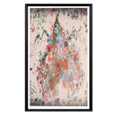 1 Pcs Love Colorful Flowers Printing Oil Painting Frameless Fashion