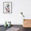 1 Pcs Butterflies and Rabbits Cartoon Printing Oil Painting Frameless Fashion