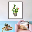 1 x Cactus Balls Printing Oil Painting Home Decration Hot