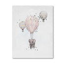 1 Pcs 3 Balloons Cartoon Printing Oil Painting Frameless Fashion