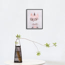 1 Pcs Orange Head Cartoon Printing Oil Painting Frameless Fashion