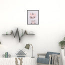 1 Pcs Orange Head Cartoon Printing Oil Painting Frameless Fashion
