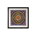 1 Pcs A Tibetan Mandala Art Printing Oil Painting Frameless Fashion